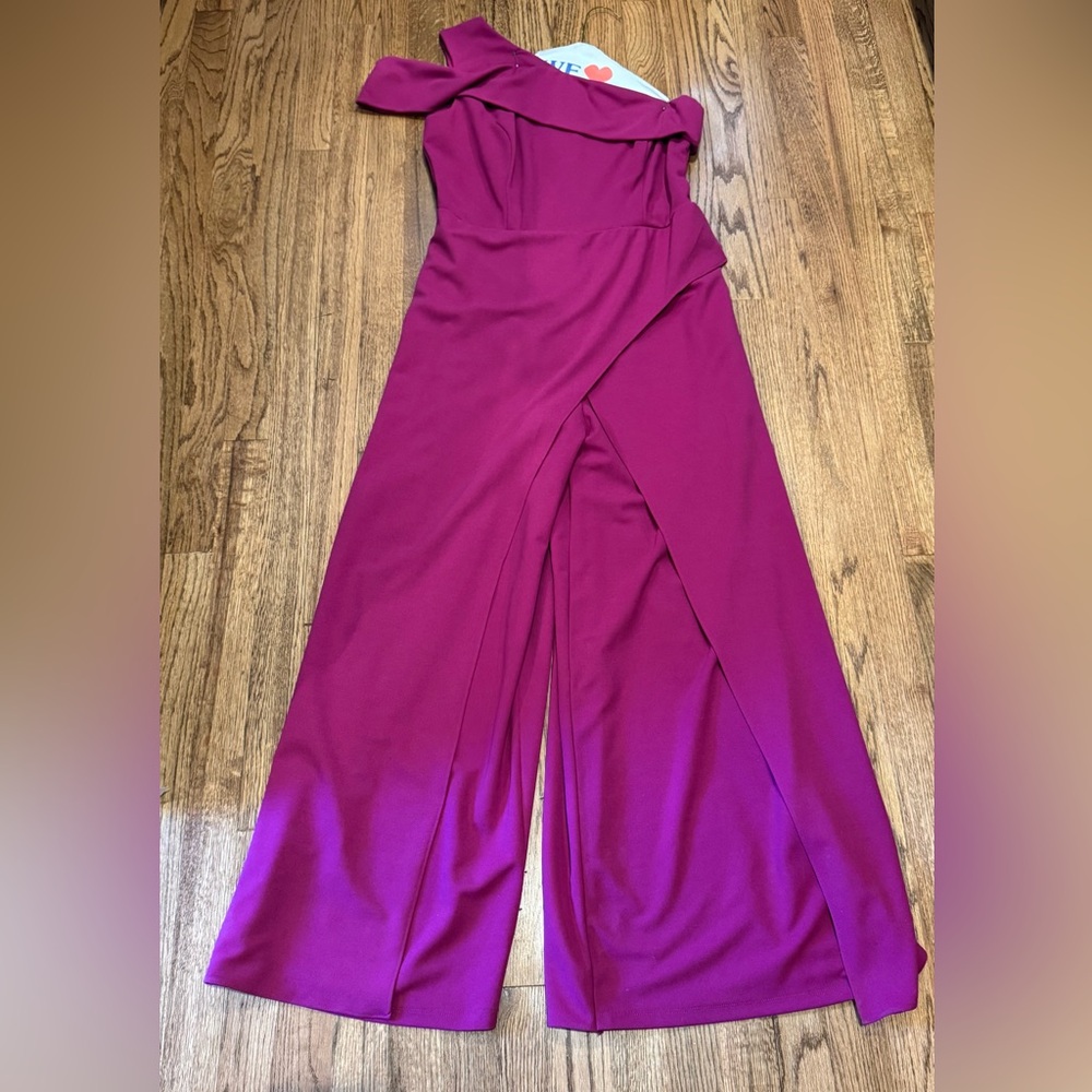 Marina Magenta Women's formal Jumpsuit